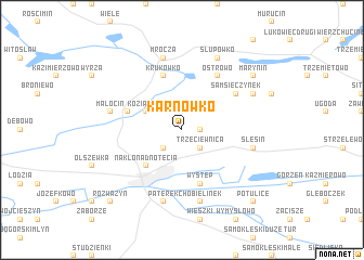 map of Karnówko