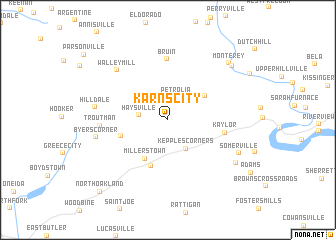 map of Karns City