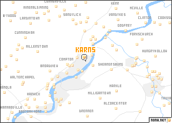 map of Karns