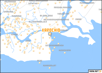 map of Karo Chīo