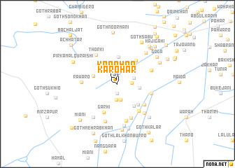 map of Kārohar