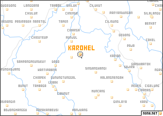 map of Karohel