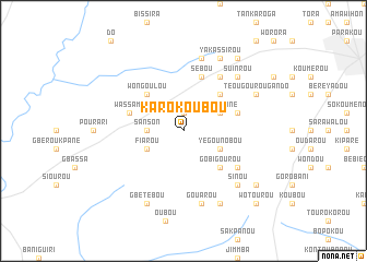 map of Karokoubou