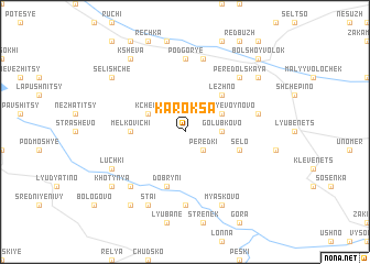 map of Karoksa