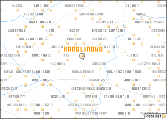 map of Karolinowo