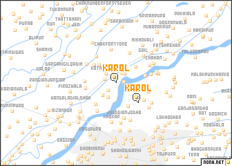 map of Karol