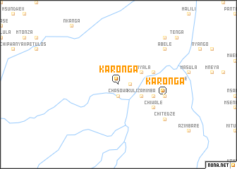 map of Karonga