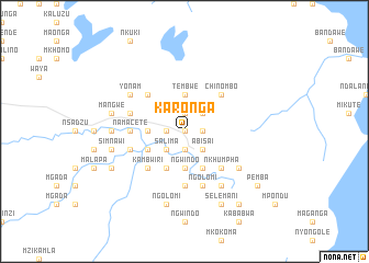 map of Karonga