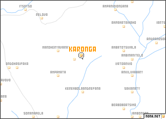 map of Karonga