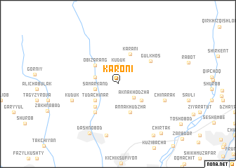 map of Karoni