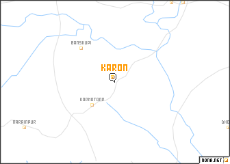 map of Karon