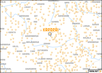 map of Karorai