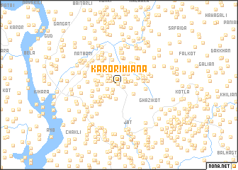 map of Karori Miāna