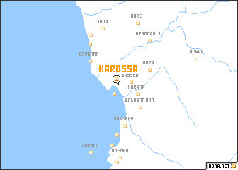 map of Karossa