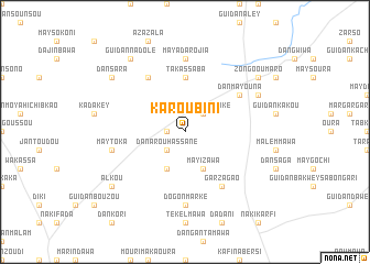 map of Karoubini