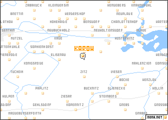 map of Karow