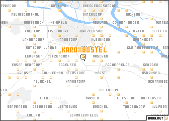 map of Karoxbostel