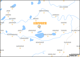 map of Karpāra