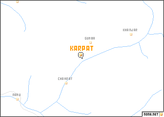 map of Karpat