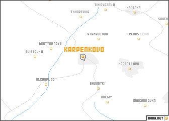 map of Karpenkovo