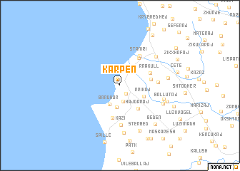 map of Karpen