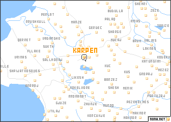 map of Karpen