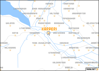 map of Karperí