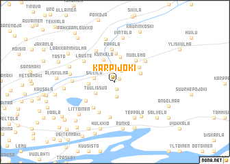 map of Kärpijoki