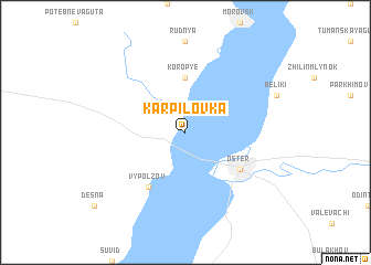 map of Karpilovka