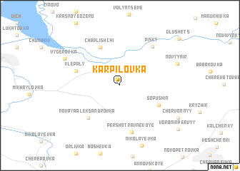 map of Karpilovka