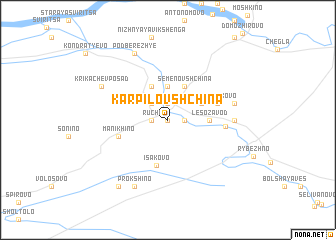 map of Karpilovshchina