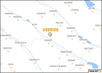 map of (( Karpino ))