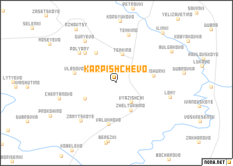 map of Karpishchevo
