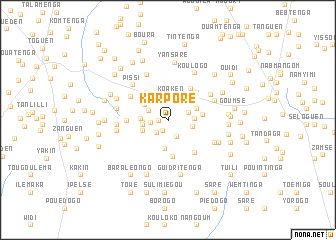 map of Karporé