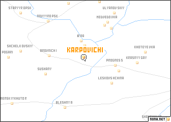 map of Karpovichi