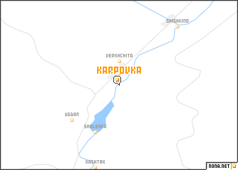 map of Karpovka