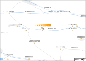 map of Karpovka