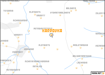 map of Karpovka