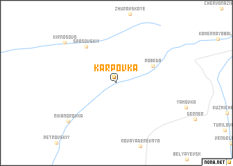 map of Karpovka