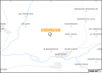 map of Karpovka