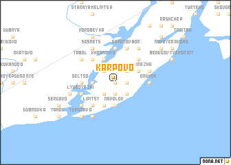 map of Karpovo