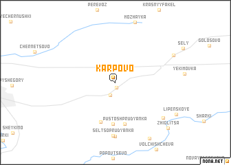 map of Karpovo