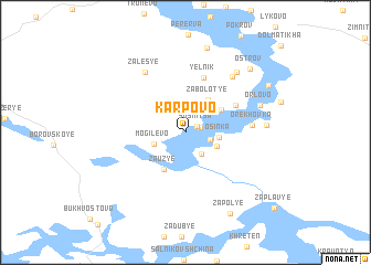 map of Karpovo