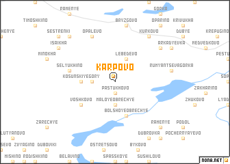 map of Karpovo