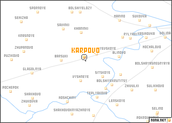 map of Karpovo