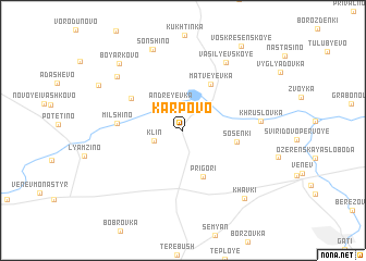 map of Karpovo