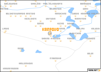 map of Karpovo