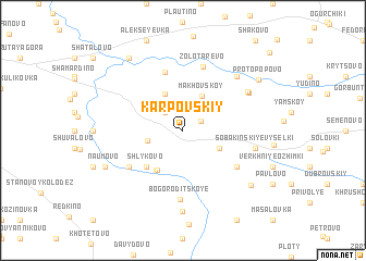 map of Karpovskiy