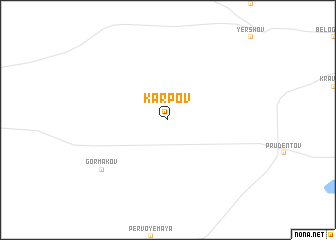 map of Karpov