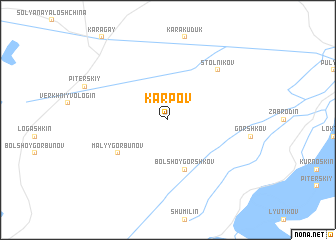 map of Karpov
